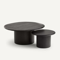 Mesa de centro de acacia maciza, altura 38,5 cm, Oreus AM.PM image