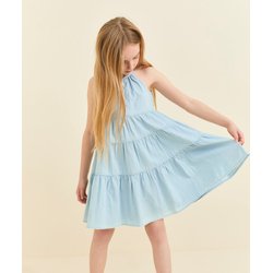 Abito in denim con spalline sottili TAPE A L'OEIL image
