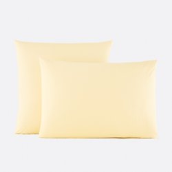 Taie d'oreiller unie en percale de coton, 80 fils, Scenario LA REDOUTE INTERIEURS image