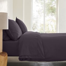 Saria Washed Cotton Sateen Duvet Cover AM.PM image