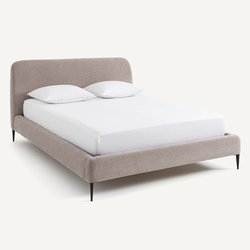 Lit velours avec sommier, Oscar design E. Gallina AM.PM image