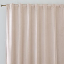 Rideau occultant, en velours, finition pattes cachées, VELVET LA REDOUTE INTERIEURS image