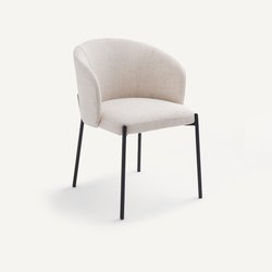Fauteuil de table tissu chiné, Kinna AM.PM image