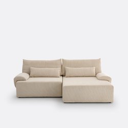 Sofá cama esquinero de pana Maona LA REDOUTE INTERIEURS image