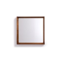 Spiegel Andromède, Nussbaum massiv, quadratisch, H. 60 cm AM.PM image