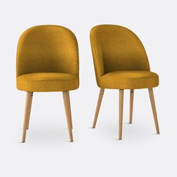 Lot de 2 fauteuils de table, Quilda LA REDOUTE INTERIEURS image