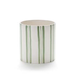 Portavaso a righe in ceramica Ø14 cm, Ario LA REDOUTE INTERIEURS image
