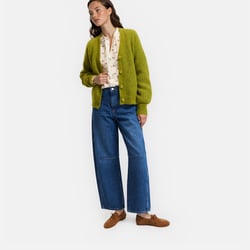 Chaqueta cuello de pico, mezcla de alpaca, Signature GILDAS LA REDOUTE COLLECTIONS image