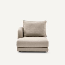 Demi-canapé gauche, modulable en tweedé, TIBERIO AM.PM image