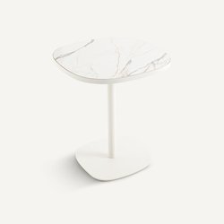 Mesa bistrot, em cerâmica branca, Lixfeld AM.PM image