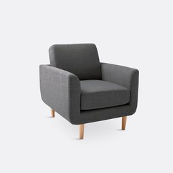 Fauteuil polyester/coton, Jimi LA REDOUTE INTERIEURS image