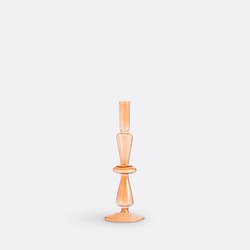 Chilava 25cm High Glass Candlestick LA REDOUTE INTERIEURS image