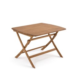 Palera Folding Acacia Garden Table LA REDOUTE INTERIEURS image