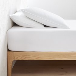 Fixleintuch Scenario aus vorgewaschener Baumwolle, Steg 30 cm LA REDOUTE INTERIEURS image