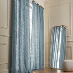 Private Washed Linen Curtain with Loops AM.PM image
