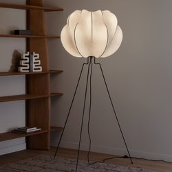 Lampadaire en métal fer et résine, Oï AM.PM image