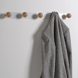 Agama 5-Hook Wall Coat Rack LA REDOUTE INTERIEURS image