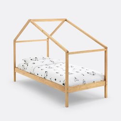 Spidou Solid Pine Cabin Bed LA REDOUTE INTERIEURS image