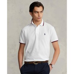 Polo droit custom fit en maille piquée POLO RALPH LAUREN image