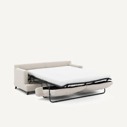 Sofá cama de 3 plazas de tejido jaspeado ALWINE AM.PM image