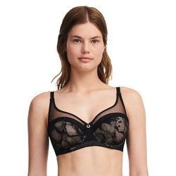 Soutien gorge spacer plongeant true lace noir Chantelle La Redoute
