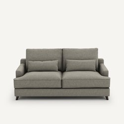 Divano letto texturé viscosa/lino, Alwine AM.PM image