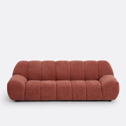 4-Sitzer-Sofa Nuria, Chenillesamt mit Waffelstruktur LA REDOUTE INTERIEURS image