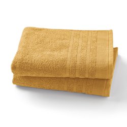 Set of 2 Zavara 100% Cotton Towels LA REDOUTE INTERIEURS image