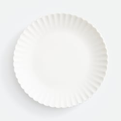 Lot de 6 assiettes plates, en porcelaine, YLAN LA REDOUTE INTERIEURS image
