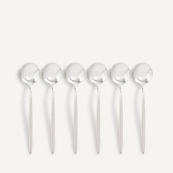 Lot de 6 cuillères à café en inox, NAGI AM.PM image