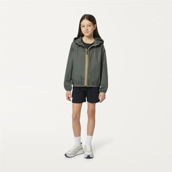 Cortaviento con cremallera y capucha Claude K-WAY image
