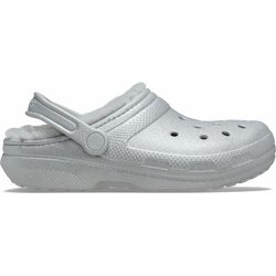 Socas com forro, Classic Fuzz Glitter CROCS