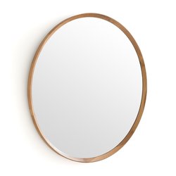 Orion 100cm Diameter Round Oak Mirror AM.PM image