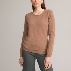 Cashmere Crew Neck Jumper/Sweater ANNE WEYBURN image