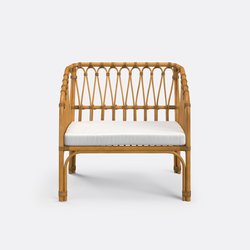 Kinderbank Malu im Vintage-Stil, Rattan LA REDOUTE INTERIEURS image