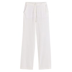 Wijde broek in mixed linnen ANNE WEYBURN image
