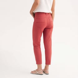 Pantalon droit 7/8ème, coton stretch ANNE WEYBURN image