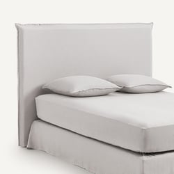 Funda de lino lavado para cabecero, altura 135 cm, SANDOR AM.PM image