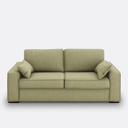 Schlafsofa Cécilia, Baumwolle/Leinen, Schaumstoff LA REDOUTE INTERIEURS image
