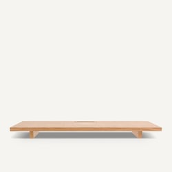 Plateau de bureau en plaqué chêne L200, Mikube AM.PM image