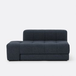 Banquette assise pivotante, gauche, modulable, en bouclette fine, FANO LA REDOUTE INTERIEURS image