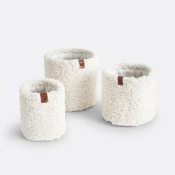 Lot de 3 paniers ronds, Boklio LA REDOUTE INTERIEURS image