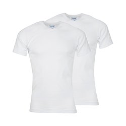 Set van 2 T-shirts met V-hals, katoen ATHENA image