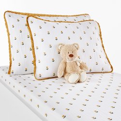 Funda de almohada de gasa de algodón, Tulipe LA REDOUTE INTERIEURS image