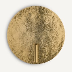 Miroir bougeoir vase mural rond, diamètre 40 cm, LUNOU AM.PM image