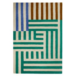 Tapis en laine elsie Couleur multicolore La Redoute Interieurs La Redoute