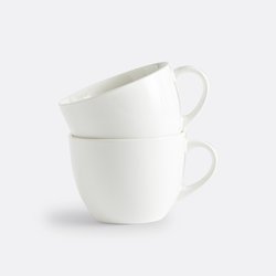 Juego de 2 cuencos de porcelana con asas, Ginny LA REDOUTE INTERIEURS image