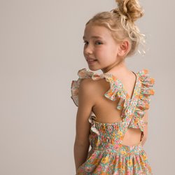 Robe manches courtes, tissu Liberty Fabrics LA REDOUTE COLLECTIONS image
