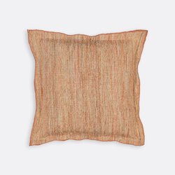 Housse de coussin en coton, lin et soie, Marciana AM.PM image