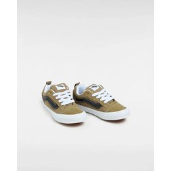 Kids Knu Skool Leather Trainers VANS image